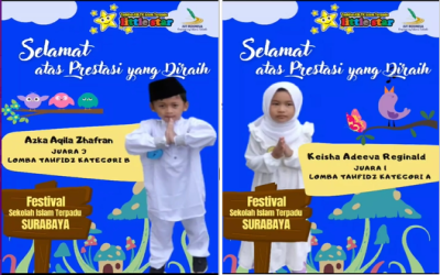Selamat atas Prestasi yang Diraih dalam Festival Sekolah Islam Terpadu PAUD Surabaya